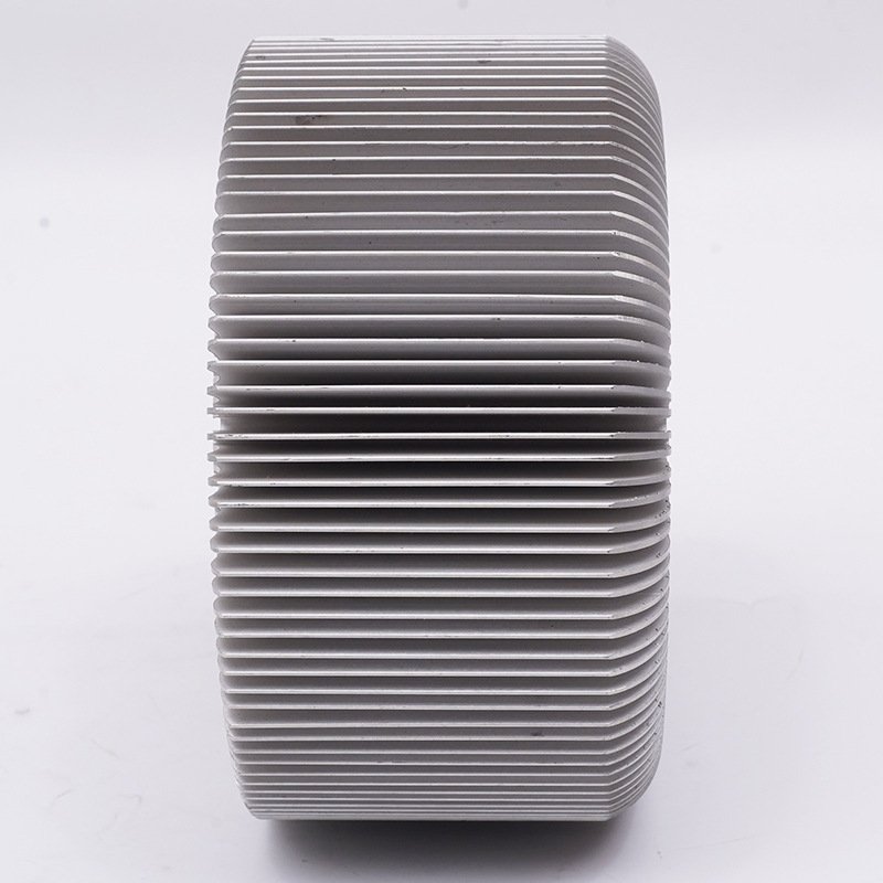 Popular China supply aluminum round aluminum profile LED heat sink diameter