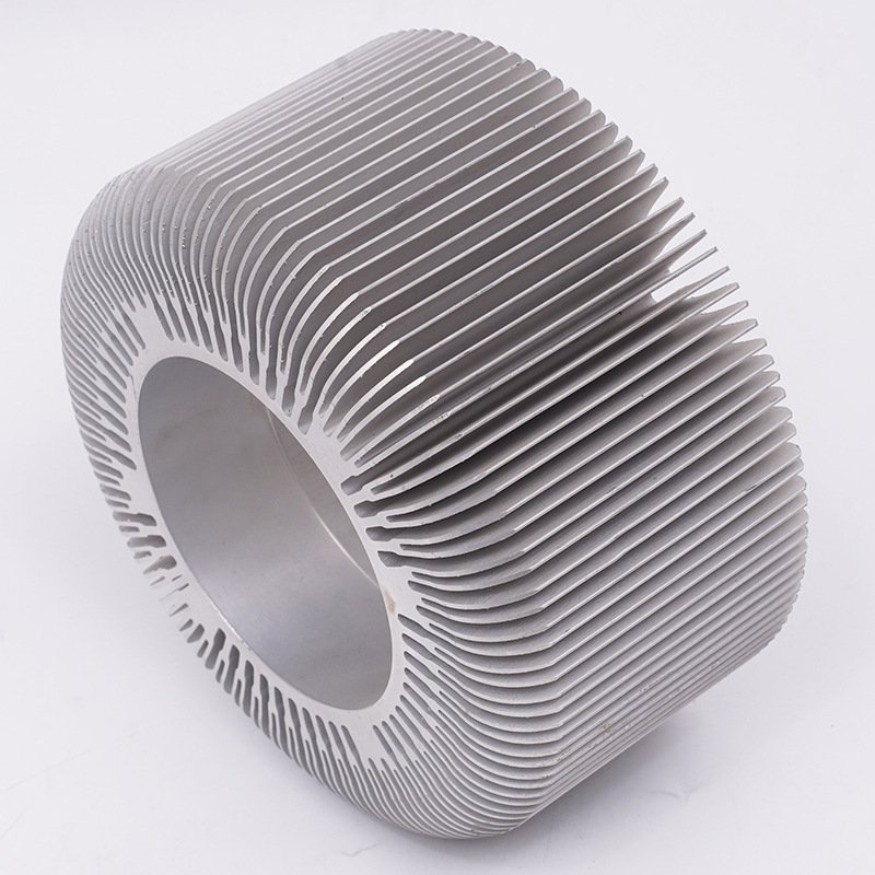 Popular China supply aluminum round aluminum profile LED heat sink diameter