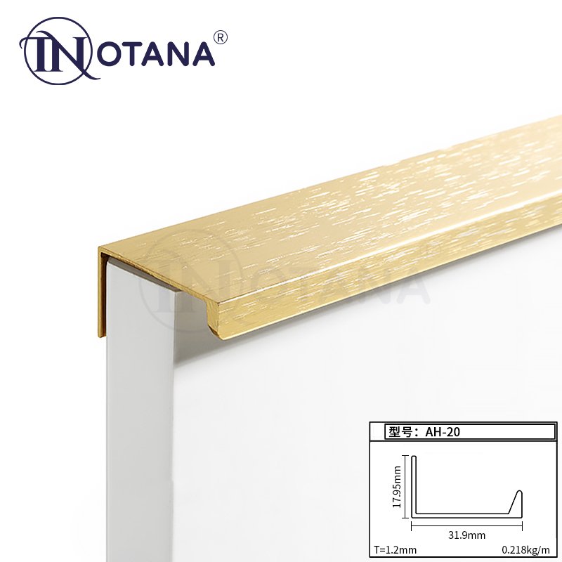 Aluminium profiles for kitchen cabinet aluminium kitchen Customized surface treatment