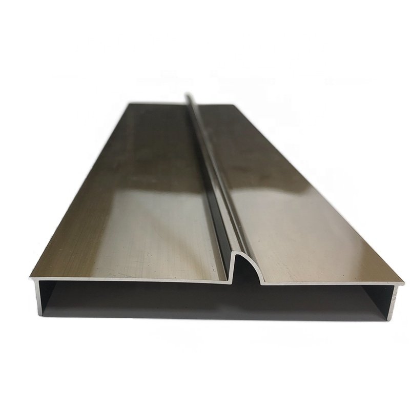 Perfil de aluminio de la ventana deslizante personalizado, 6061T6 perfil de aluminio perfil precio de madera perfil de aluminio