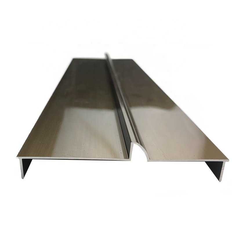 Perfil de aluminio de la ventana deslizante personalizado, 6061T6 perfil de aluminio perfil precio de madera perfil de aluminio