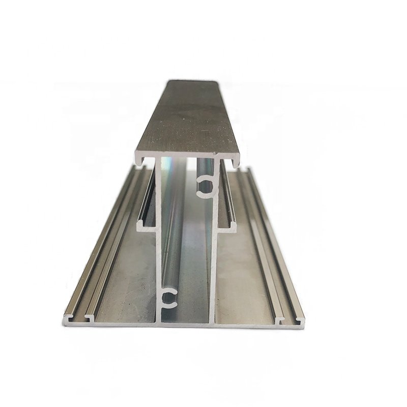Perfil de aluminio de la ventana deslizante personalizado, 6061T6 perfil de aluminio perfil precio de madera perfil de aluminio