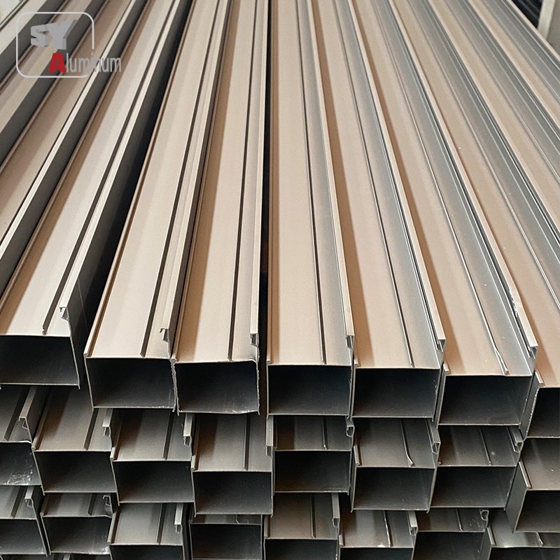 6063 6061 T5 T6 Alum profile Custom Supply industrial aluminum Extrusion profile Custom extruded aluminum profiles Manufacturer