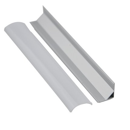 OEM Custom LED Aluminum Extrusion Profile For Strip Lights Custom Aluminum Profiles