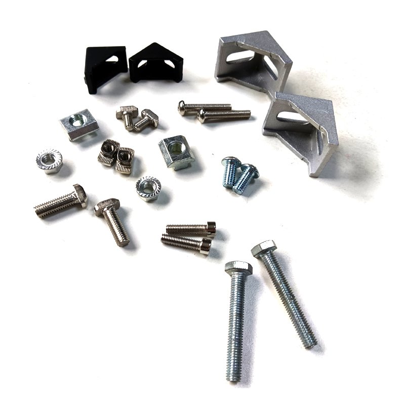 Fenghui aluminum profile accessories nut and bolt for different aluminum profile series