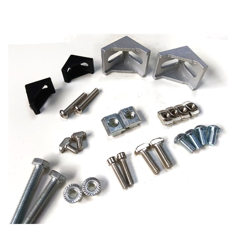 Fenghui aluminum profile accessories nut and bolt for different aluminum profile series