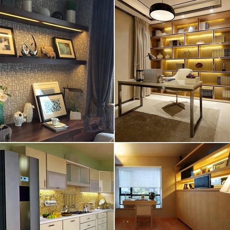 2022 Trending Slim Surface Mounted LED Linear Light 6063-T5 Extrusion Aluminum Profiles for Cabinet