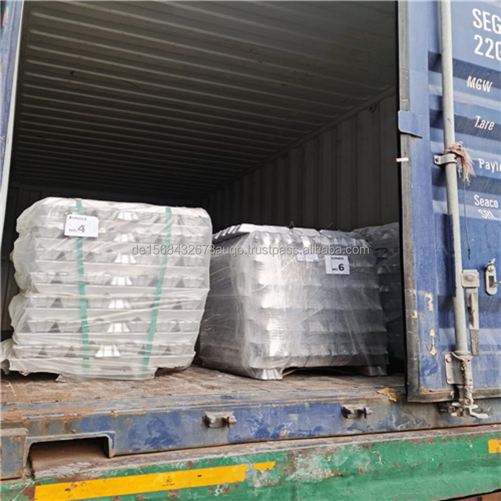 A356.2 Aluminum Ingot Primary ADC12 Aluminium Ingot 25 kg Aluminium Ingots A7 99.7-99.9