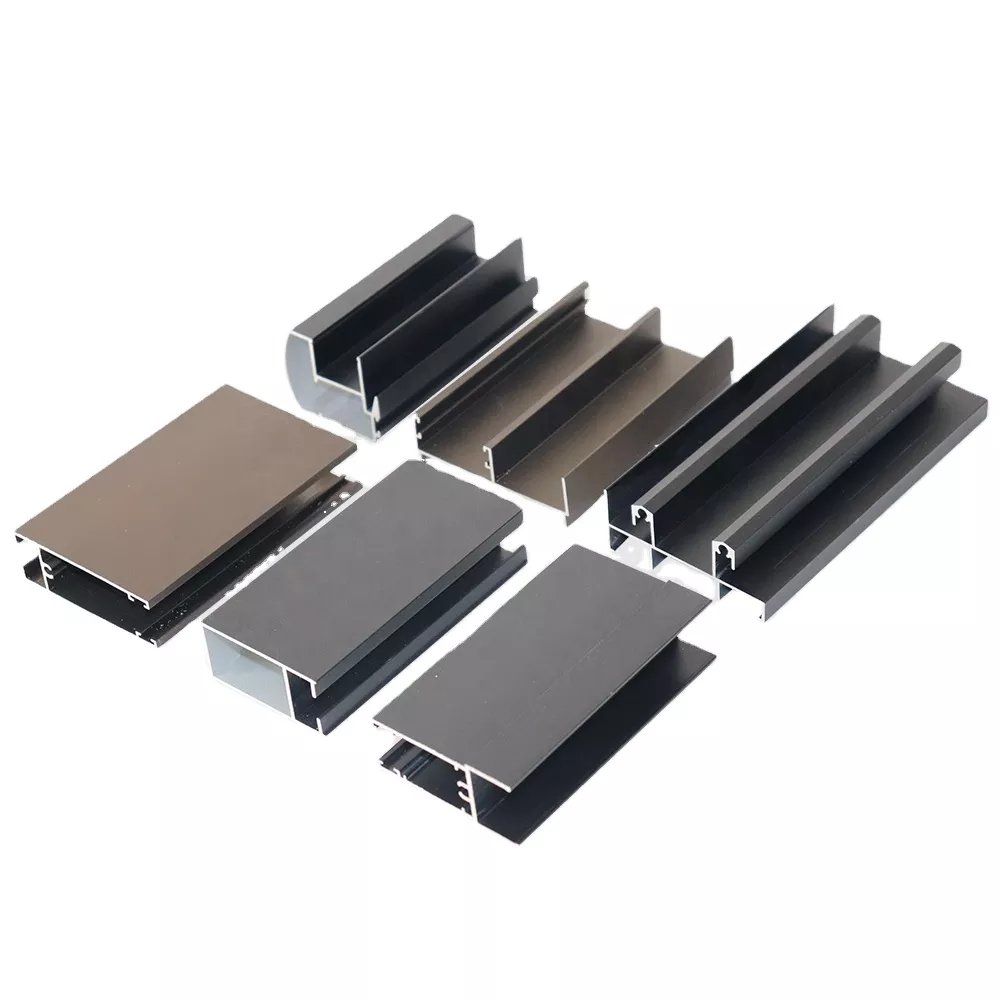Custom Industrial Aluminum Extrusion Profile Curtain wall aluminum profile