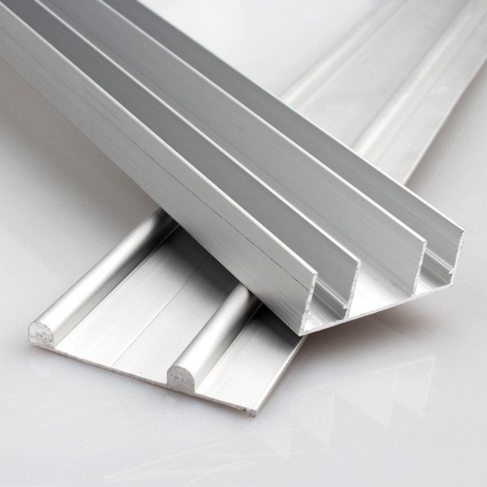 High Quality Aluminum U Channel u Slot Profile For Shower Room Toilet Partition Glass Doors