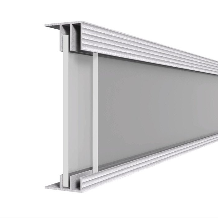 High Quality Aluminum U Channel u Slot Profile For Shower Room Toilet Partition Glass Doors