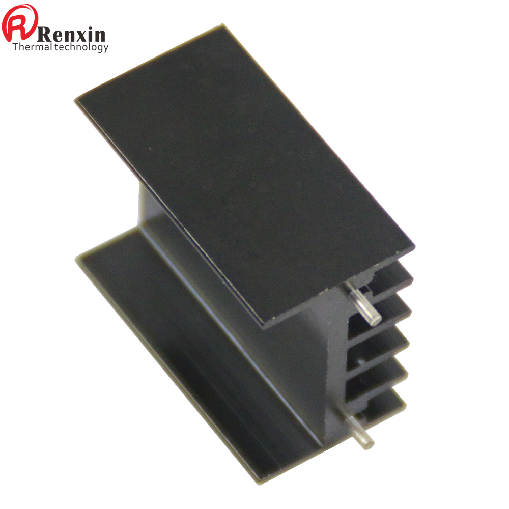 TO-220 Extruded aluminum profile heatsink high quality TO220 transistor radiator with 2pins