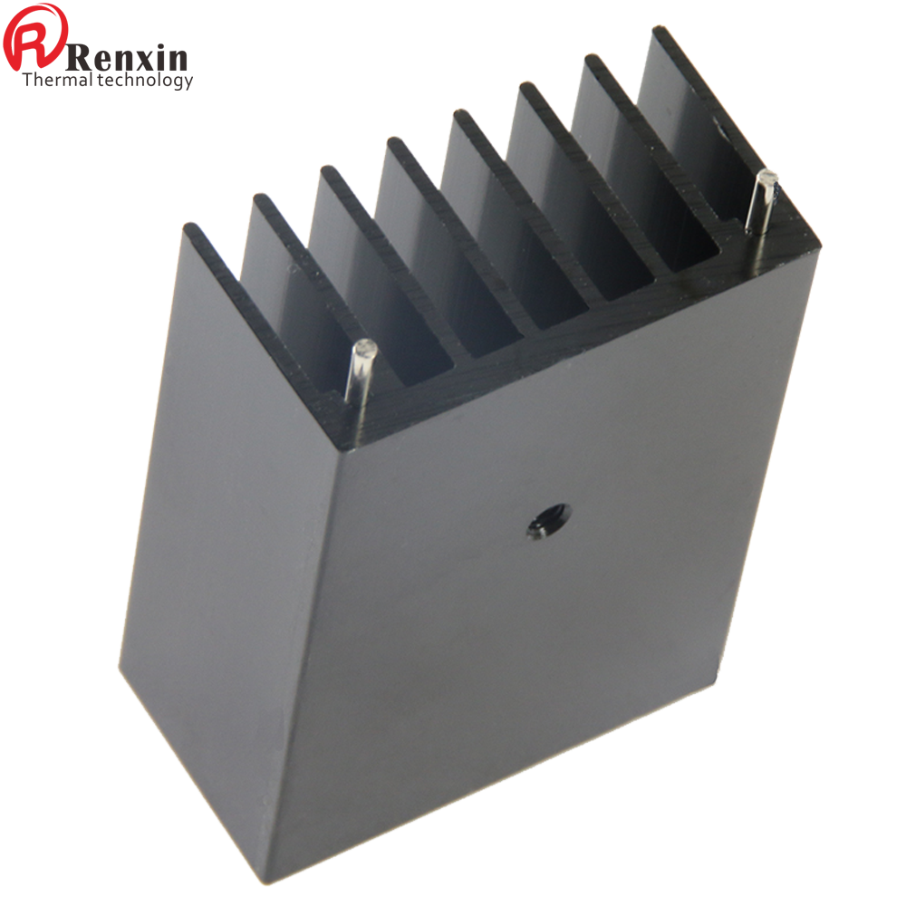 TO-220 Extruded aluminum profile heatsink high quality TO220 transistor radiator with 2pins