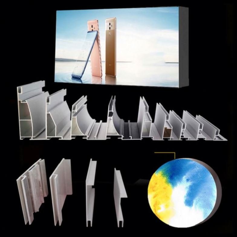 aluminum led street light housing aluminum profile for led display