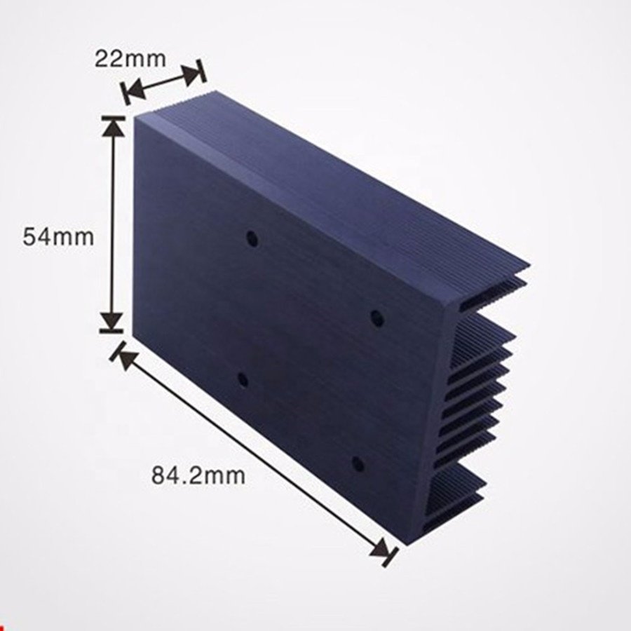 Electronic Heat Sink Aluminum Profile High Power Radiator Thermal Conductive Sheet Custom Supply Aluminum Memory Strip Heatsink