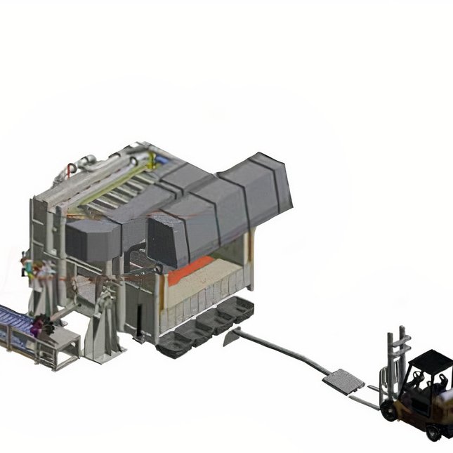 12 Tons Per Day Aluminium Alloy Plant for ADC 12 Ingot manufacturing SkelnerFurnace Ingot Casting Conveyor and Pollution Control