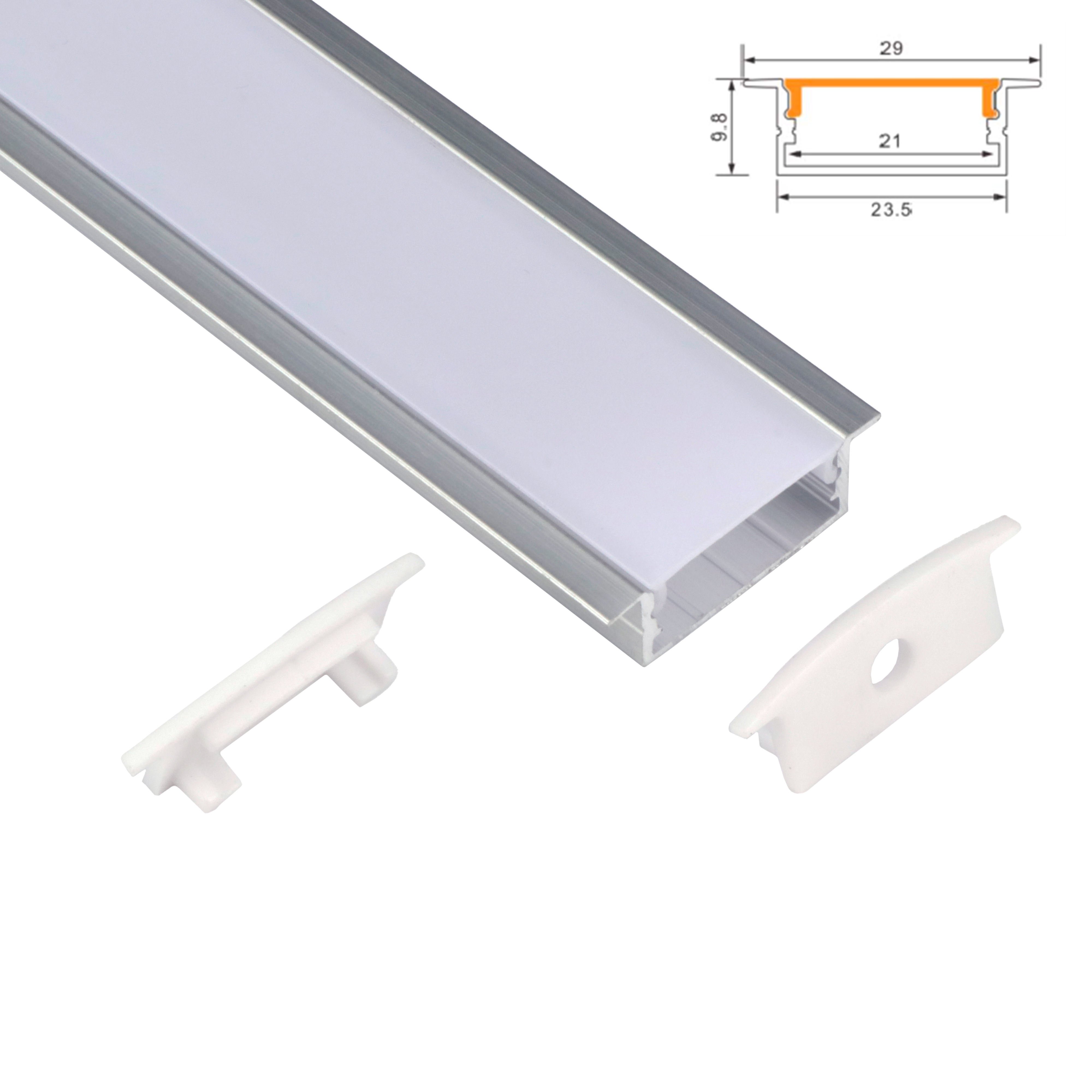 China Factory Extrusion Aluminium Alloy Aluminum Profile Channel Mount Led Strip Light Profile
