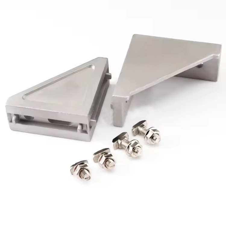 2020/4040 L Shaped Angle Bracket Corner Connector For Aluminum Profiles And Accessories