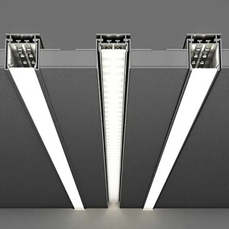 Aluminium Profile For Led Strips Plaster-In Led Aluminum Channel Ceiling Recessed Led Aluminium Profile