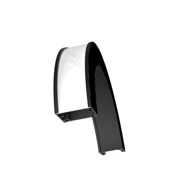 Professional customized curved aluminum profiles with customizable shapes and widths for aluminum extruded profiles