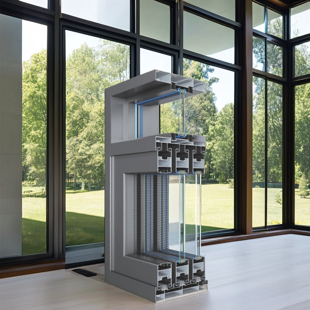 High-Performance 50 Series Sliding Door Aluminum Profiles | Strong And Weather Resistant