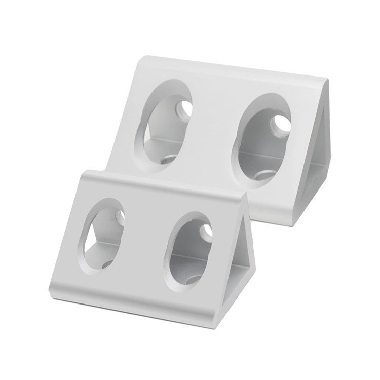 aluminum profile bracket 90 Degree Aluminum Triangle Bracket for aluminum profile 2020 corner bracket