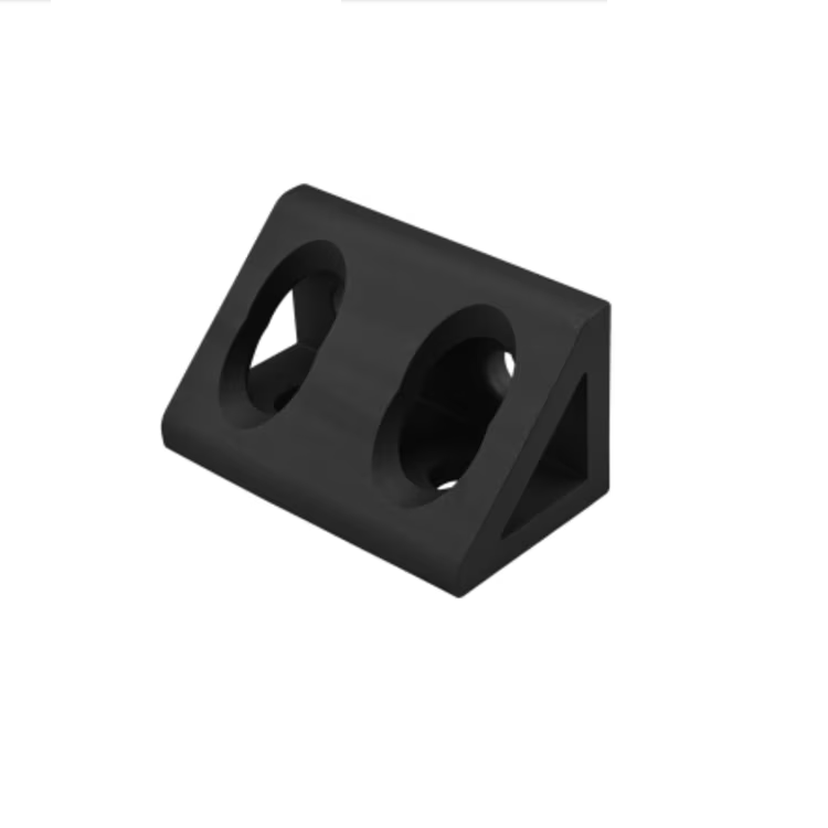 aluminum profile bracket 90 Degree Aluminum Triangle Bracket for aluminum profile 2020 corner bracket