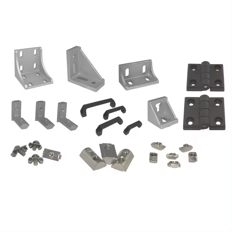 aluminum profile bracket 90 Degree Aluminum Triangle Bracket for aluminum profile 2020 corner bracket