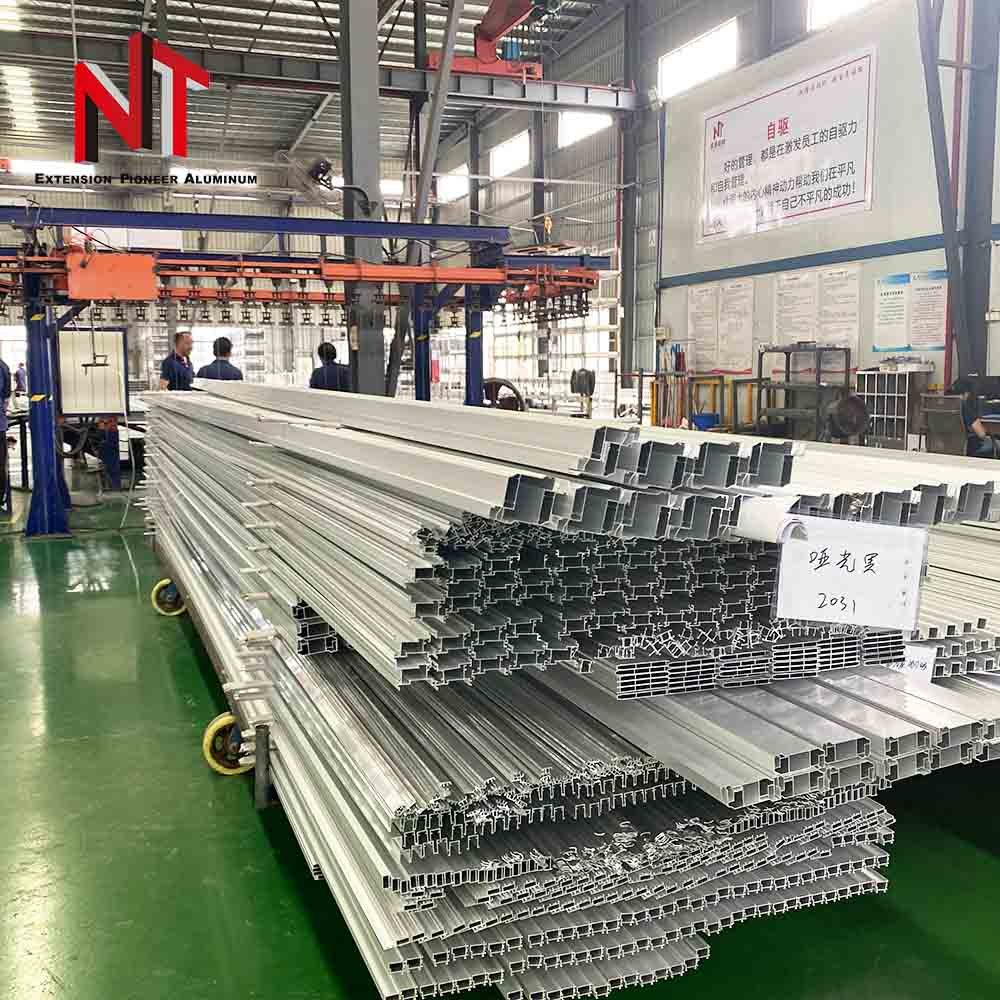 NUOTUO guangdong export aluminum profile factory price OEM ODM Aluminum alloy Sliding door edging profile