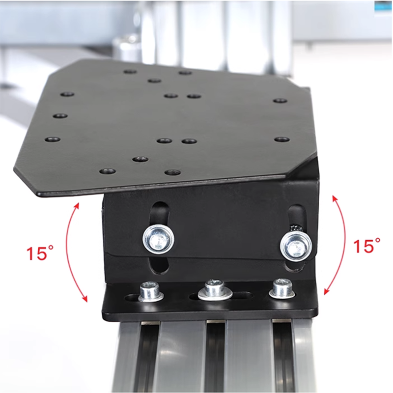 Custom Aluminum Profile 3090 Game Driving Simulator Steering Wheel Seat Bracket Simracing Chair Sim Rig DIY Sim Racing Cockpit