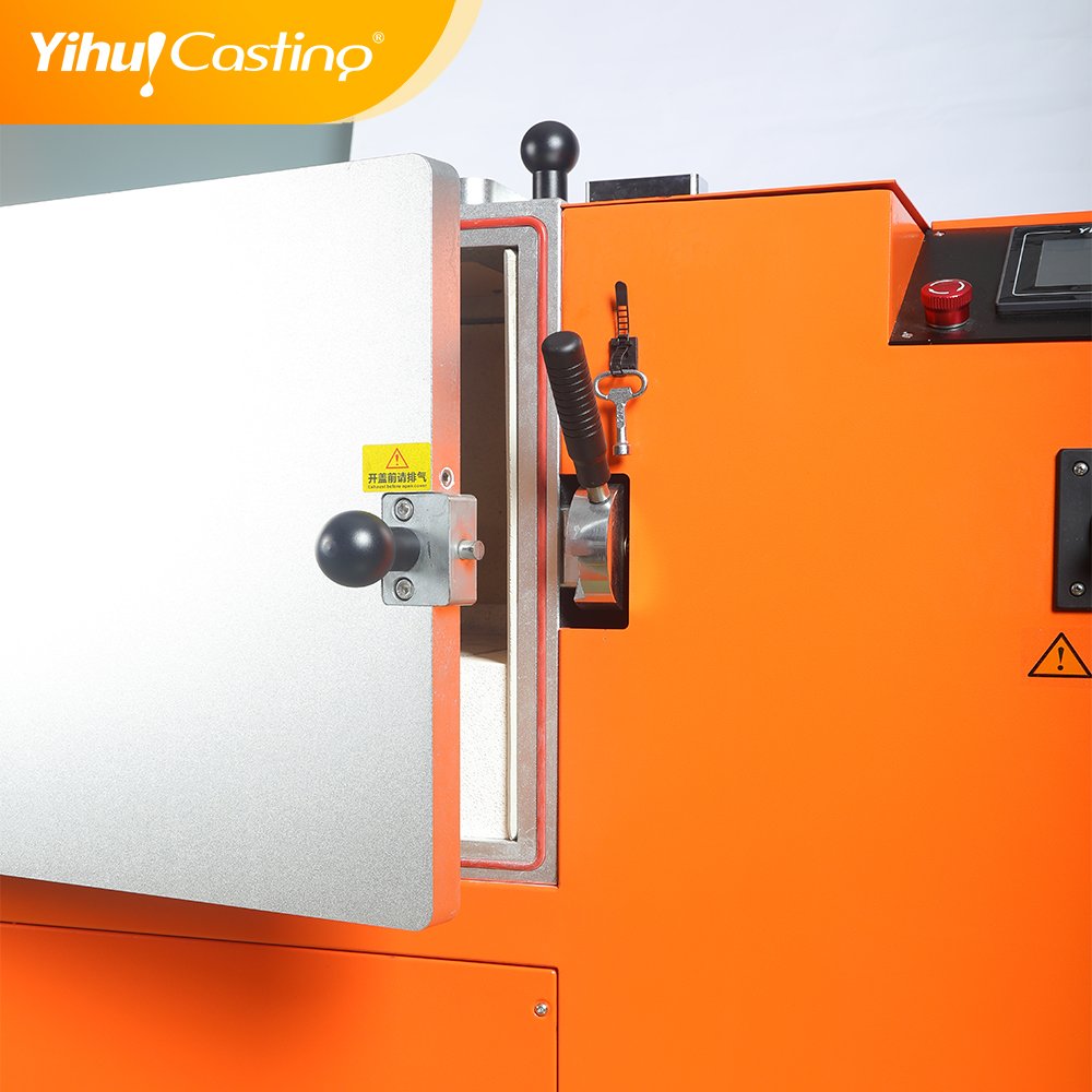 Yihui casting machine 4kg gold bar machine for gold silver copper bar and coin making