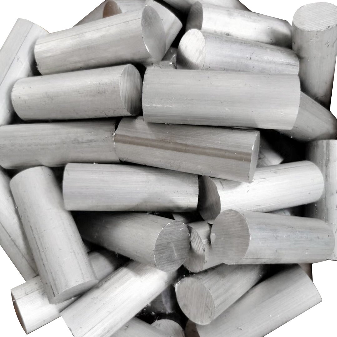 Anodized Silver Aluminum Profile 10mm 6061 6063 6082 7075 7A09 2024 2017 3003 T5 T6 T651 Cast Extrusion Bar 10mm Aluminum Rod