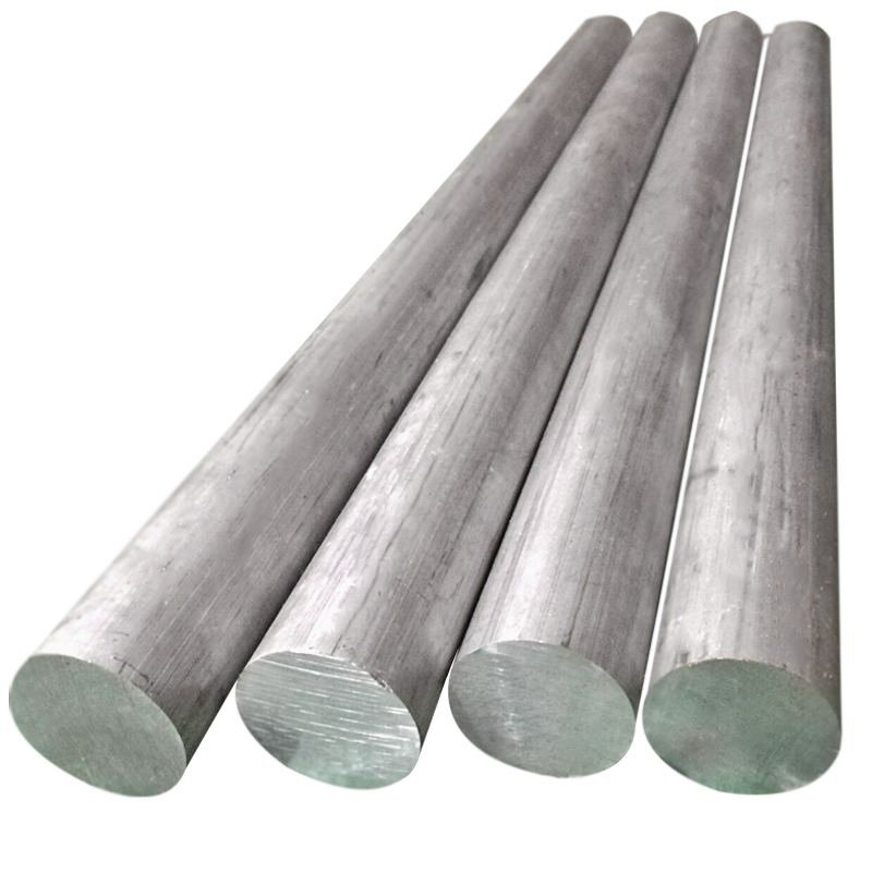 Anodized Silver Aluminum Profile 10mm 6061 6063 6082 7075 7A09 2024 2017 3003 T5 T6 T651 Cast Extrusion Bar 10mm Aluminum Rod