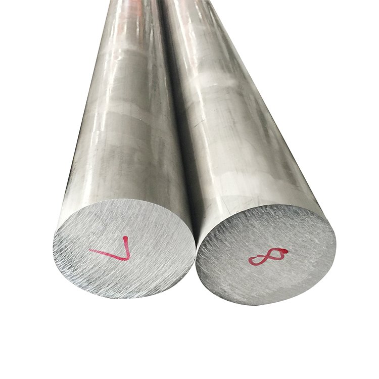 Anodized Silver Aluminum Profile 10mm 6061 6063 6082 7075 7A09 2024 2017 3003 T5 T6 T651 Cast Extrusion Bar 10mm Aluminum Rod