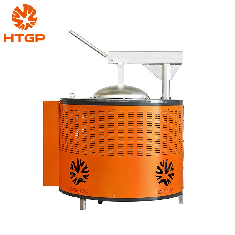 Cheap price CE certificate 100kg-1500kg copper aluminum cans scrap melting machine induction furnace for casting ingots