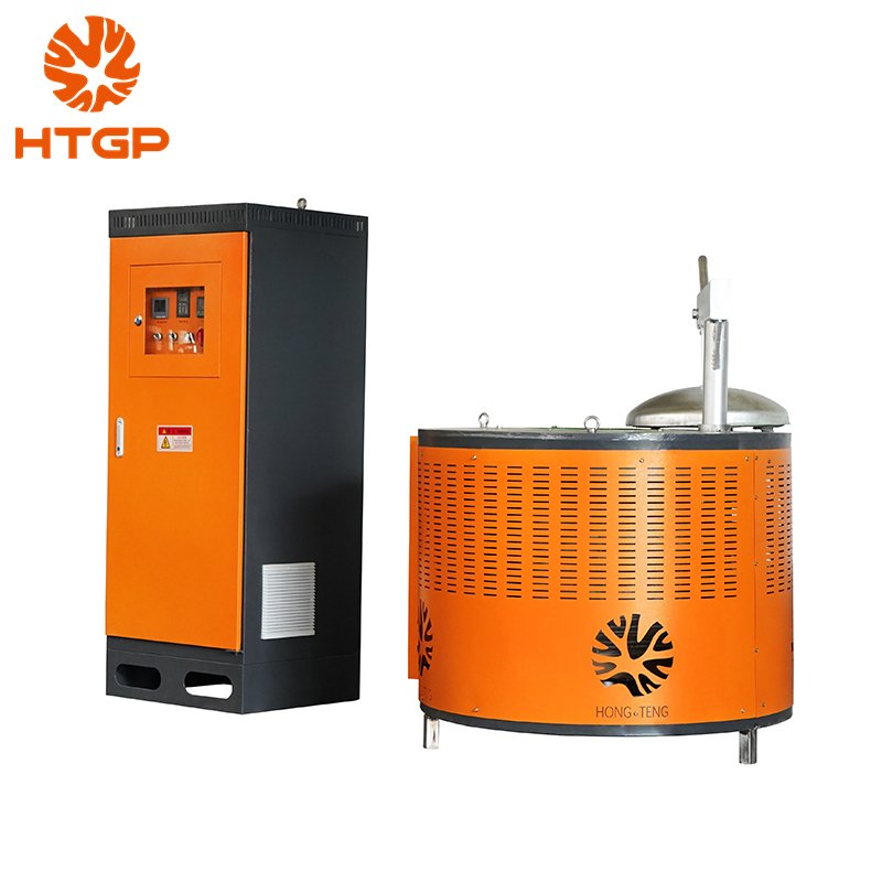 Cheap price CE certificate 100kg-1500kg copper aluminum cans scrap melting machine induction furnace for casting ingots