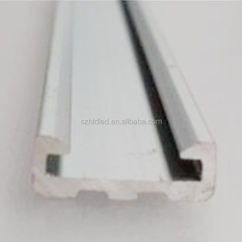 aluminum profile led 10mm thick flat aluminum profile with PC Cover