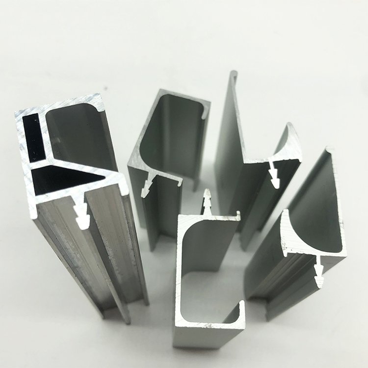 China Supplier Brazil Extrusion Aluminum Profiles Cabinet Wardrobe Aluminium Profile for wardrobe