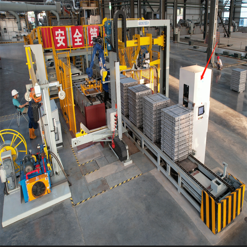 High Quality Free Of Steam Molten Aluminum Ingot Casting Machine For Aluminum Recycling