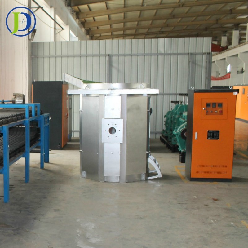 5 ton aluminium induction furnace metal smelting furnace for casting aluminum ingot