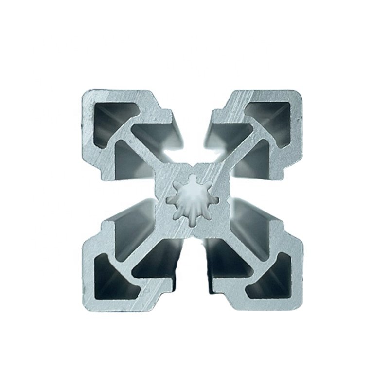 Factory Oem 4545 Aluminium Extrusion Profil Frame T Slot 45x45 Custom Extruded Anodized Industrial Aluminum Profiles