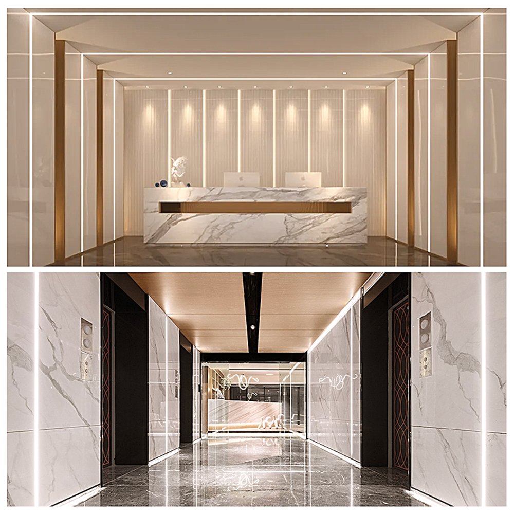 KC Hot Selling Customize Surface Mounted Flexible Aluminum Profile PC Cover Led Linear Strip Light