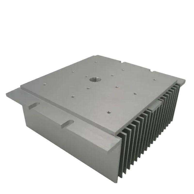 Customization aluminum profile extrusion heatsinks flat pin fin heatsink