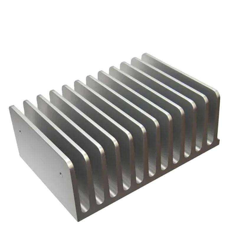 Customization aluminum profile extrusion heatsinks flat pin fin heatsink
