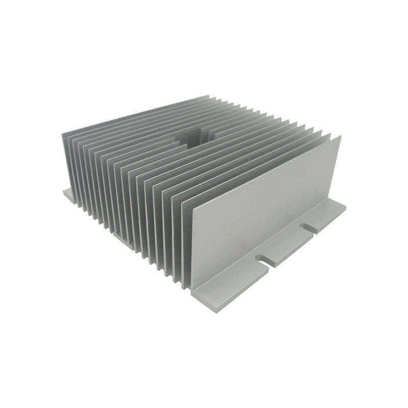 Customization aluminum profile extrusion heatsinks flat pin fin heatsink