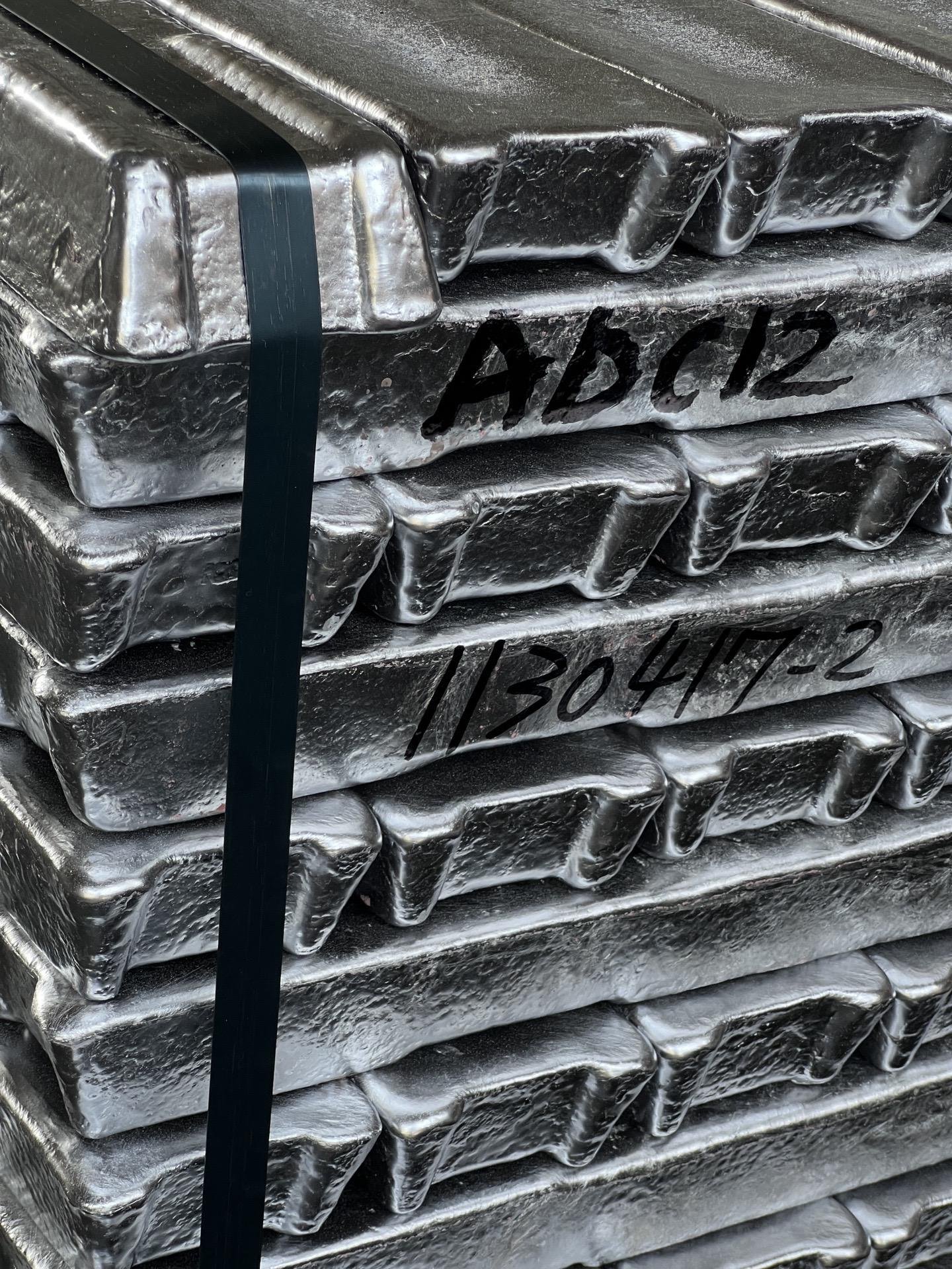 Manufacturer Aluminum High Quality A380 Ingots 997 A7 Aluminum Alloy Ingot