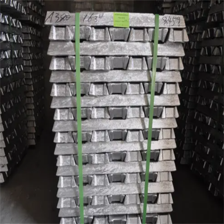 Zinc ingot factory wholesale aluminum ingot 99.9% 99.95% min mg metal for construction
