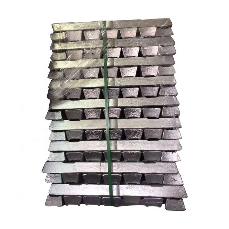 Wholesale High Purity Metal Zinc Ingot 99.995% Reasonable Price pure zinc