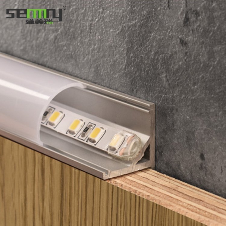 Led Aluminum Profile Strip Light Ceramic Decorative Strips Tile Trim Corner Edge Corner LED Aluminum Profiles