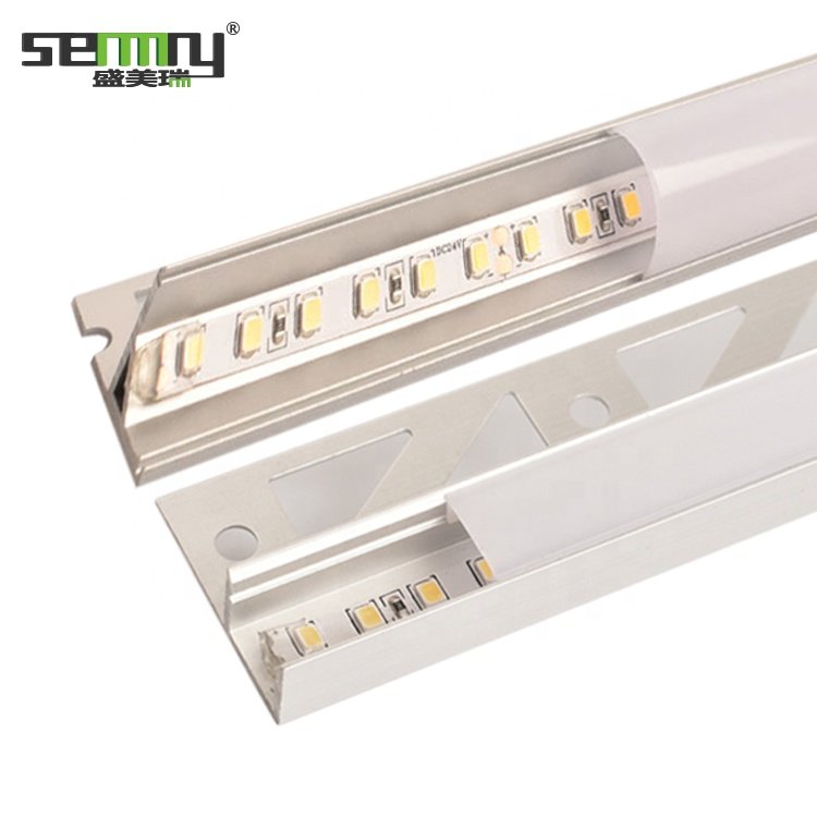 Led Aluminum Profile Strip Light Ceramic Decorative Strips Tile Trim Corner Edge Corner LED Aluminum Profiles
